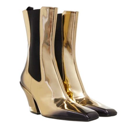 bottine prada|Prada leather ankle boots.